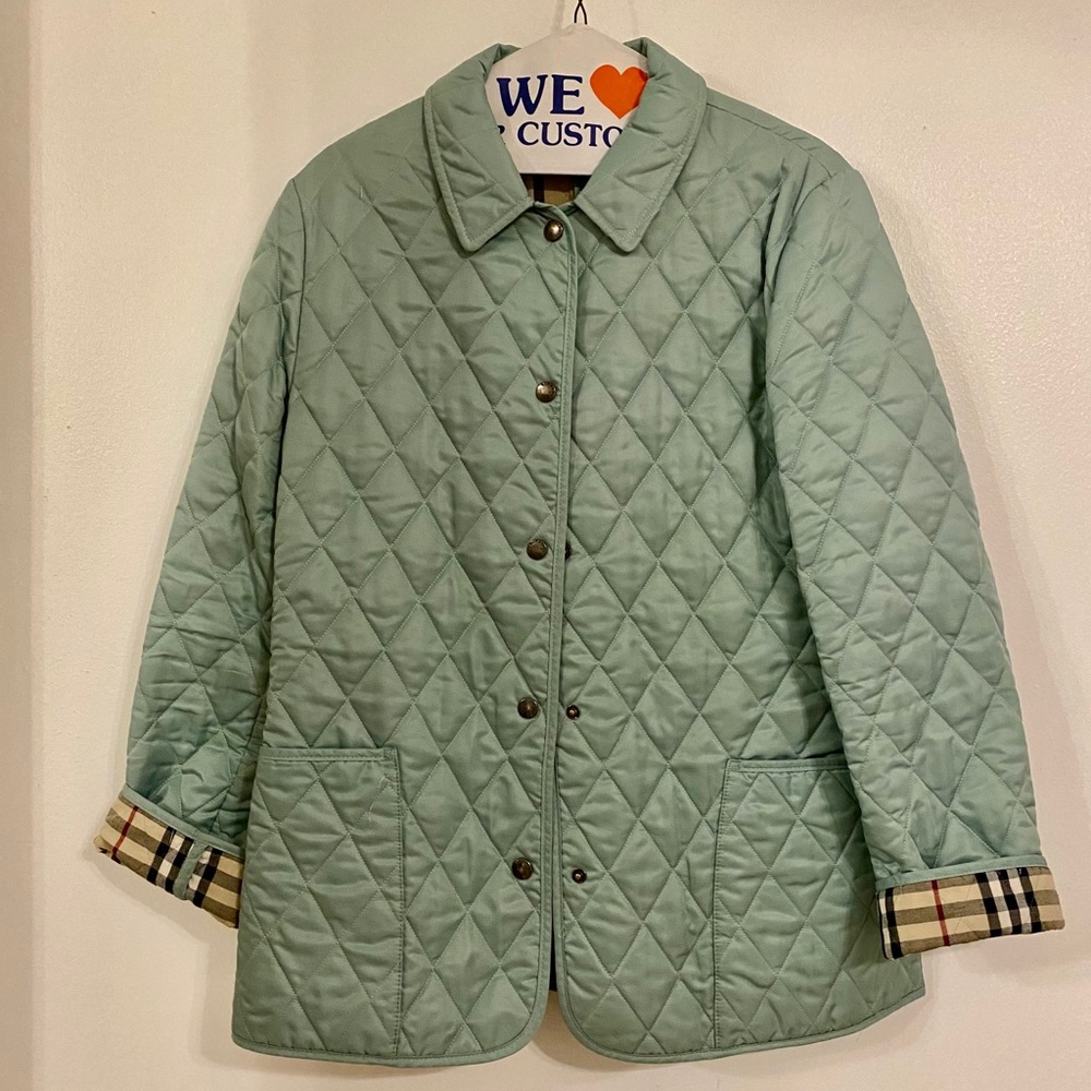 Burberry Diamond Quilted Jacket - Small